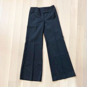 BCBGMaxAzria Pinstripe Wide-Leg Trousers 0